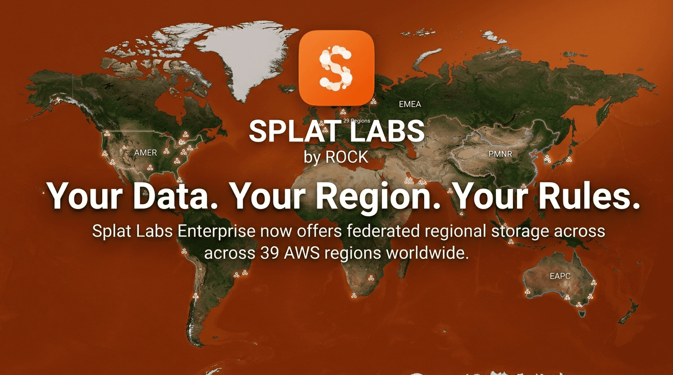 Your 3D Data, Your Country: Splat Labs Enterprise Launches Federated Regional Storage