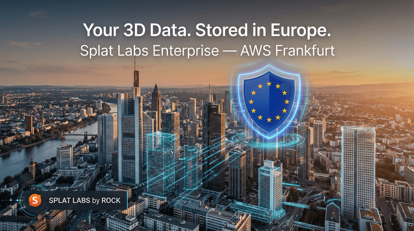Your 3D Data Stays in Europe: Splat Labs Enterprise on AWS Frankfurt