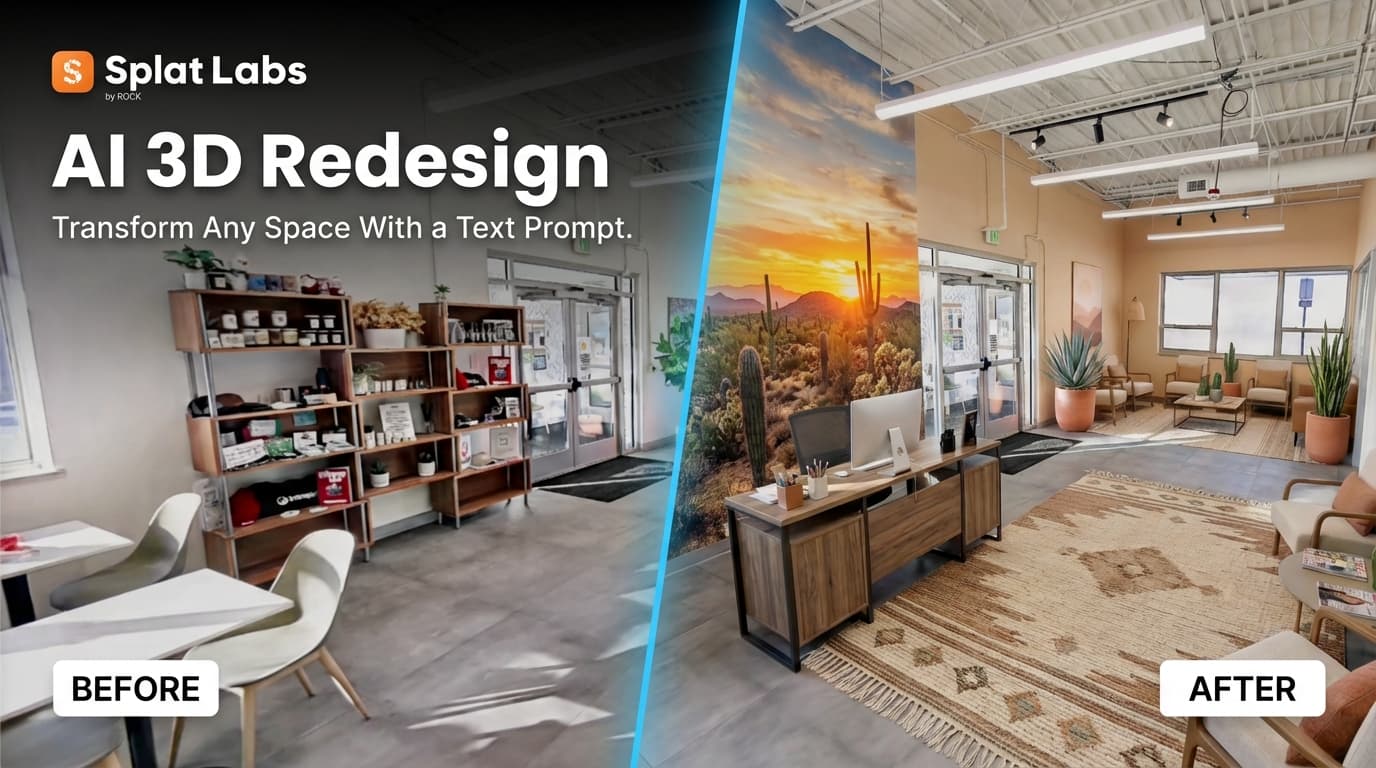 AI 3D Redesign: Transform Any Space With a Text Prompt