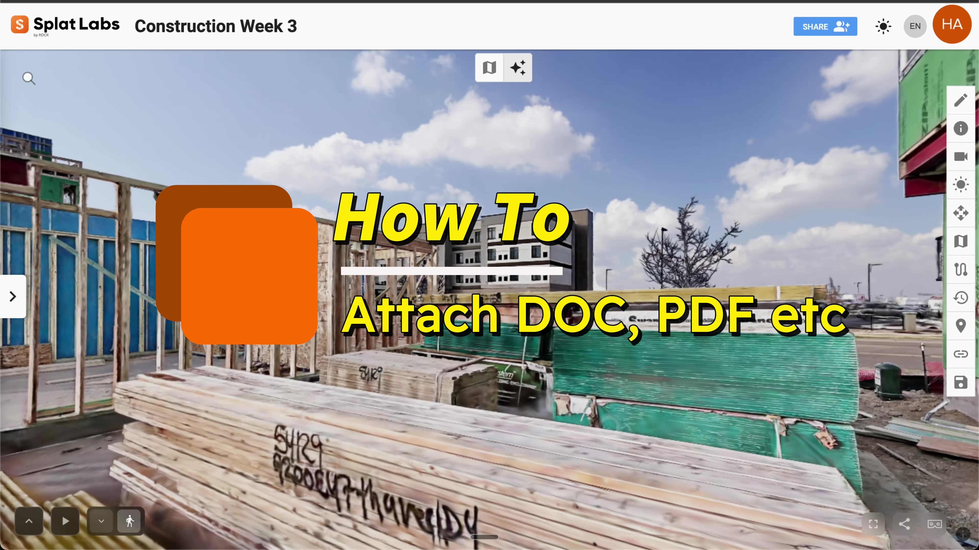 How to Attach Documents, PDFs, and Videos to a 3D Gaussian Splat