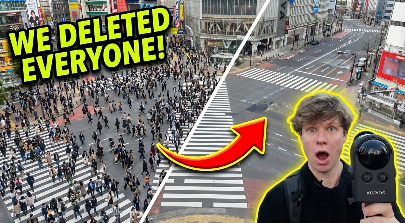 I Turned Shibuya Crossing Into A 3D Video Game Level